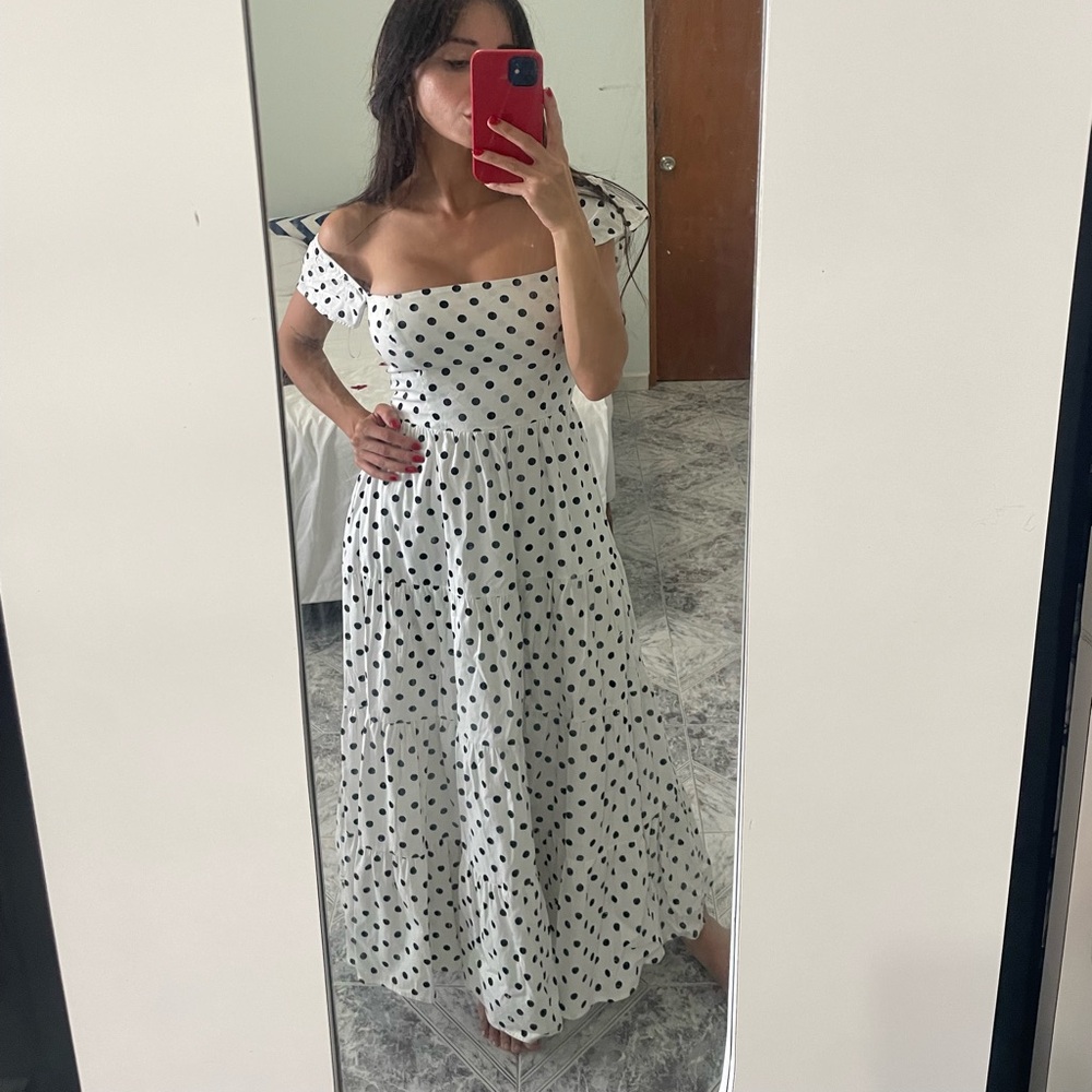 Reformation Polka Dot dress
